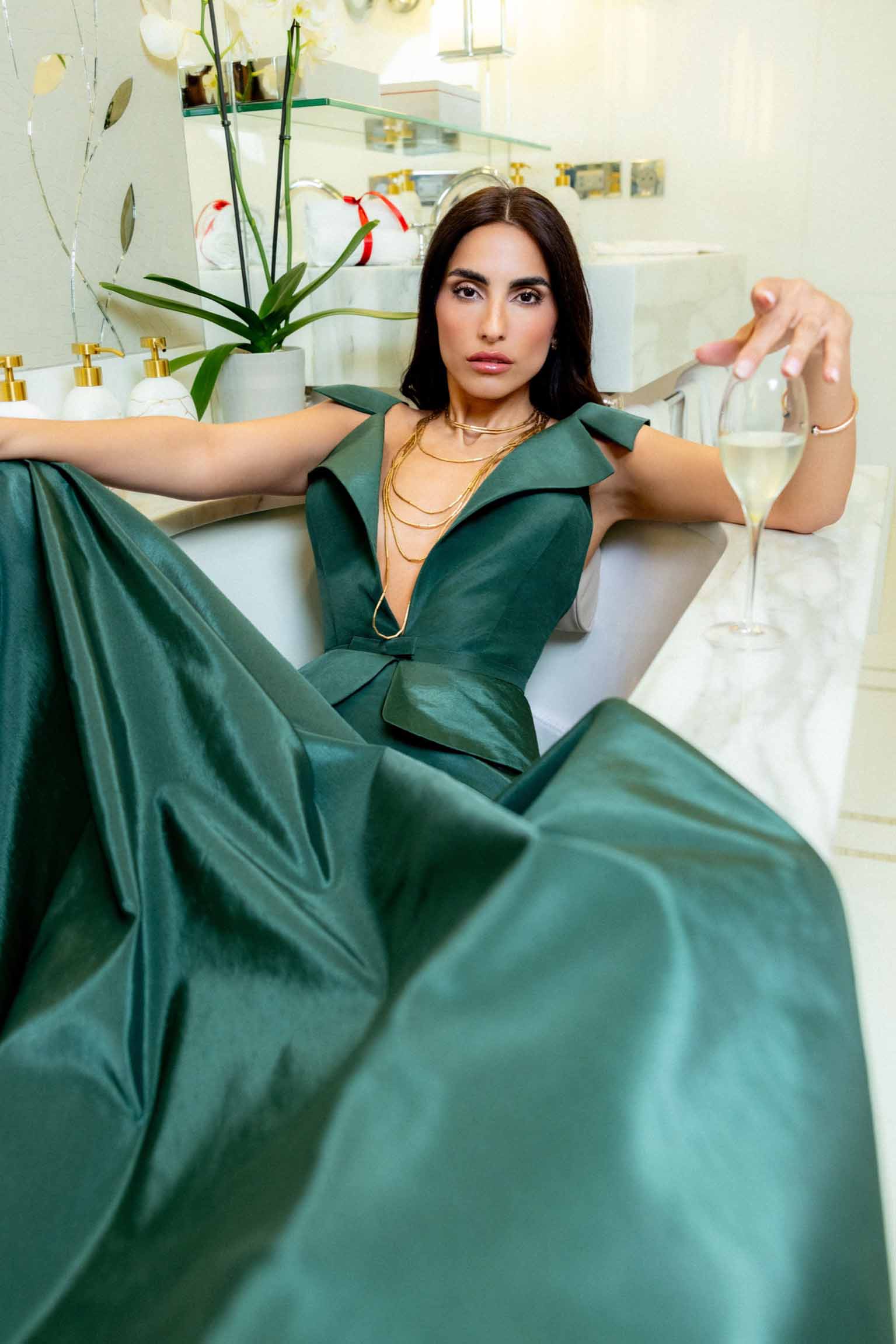 Emerald Cut Shirt Dress main image 0